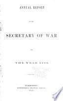 Annual Report of the Secretary