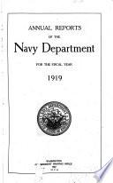 Annual Report of the Secretary of the Navy