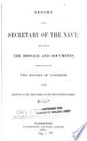 Annual Report of the Secretary of the Navy
