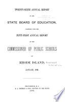 Annual Report of the State Board of Education