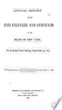 Annual Report of the State Engineer and Surveyor for the Fiscal Year Ending ...