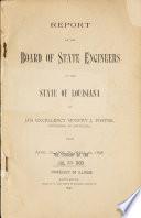 Annual Report of the State Engineer ...