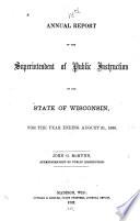 Annual Report of the Superintendent Of...