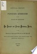 Annual Report Upon Foreign Missions by the Board of Managers of the Domestic and Foreign Missionary Society of the Protestant Episcopal Church in the U.S.A.