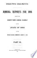Annual Reports for ..., Made to the ... General Assembly of the State of Ohio ..