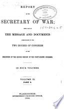 Annual Reports of the War Department