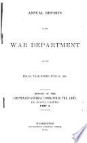 Annual Reports of the War Department