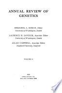 Annual Review of Genetics