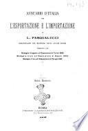 Annuario d'Italia per l'esportazione e l'importazione
