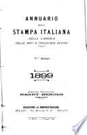 Annuario della stampa italiana della libreria delle arti e industrie affini