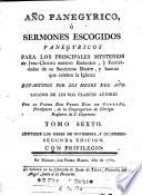 Año panegyrico, ó Sermones escogidos panegyricos, 6