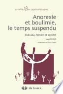 Anorexie et boulimie, le temps suspendu