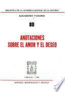 Anotaciones sobre el amor y el deseo