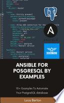 Ansible For PostgreSQL by Examples