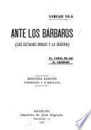 Ante los bárbaros (los Estados Unidos y la guerra)