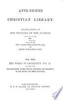 Ante-Nicene Christian Library