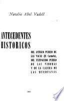 Antecedentes históricos del antiguo puerto de Las Vacas (El Carmelo), del extinguido pueblo de Las Víboras y de La Calera de Las Huérfanas