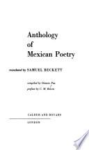 Anthology of Mexican Poetry