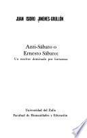 Anti-Sábato o Ernesto Sábato