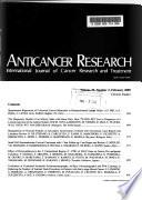 Anticancer Research