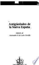 Antigüedades de la Nueva España