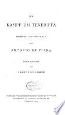 Antigüedades de las islas afortunadas de la Gran Canaria, conquista de Tenerife y aparicion de la santa imagen de Candelaria en verso suelto y octava rima