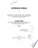 Antigüedades peruanas por Mariano Eduardo de Rivero y Juan Diego de Tschudi
