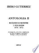 Antología: Buceando lo silvestre y otros poemas, 1970-1972