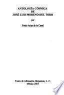 Antología cósmica de José Luis Moreno del Toro