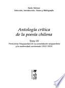 Antología crítica de la poesía chilena