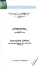 Antología de la dramaturgia del teatro experimental de Venezuela