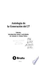 Antología de la Generación del 27