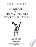 Antología de la nueva poesía portuguesa