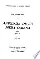 Antologia de la poesia cubana