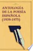 Antología de la poesía española, 1939-1975