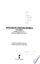 Antología de literatura española