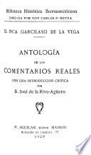 Antología de los Comentarios reales