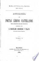 Antología de poetas líricos castellanos desde la formación del idioma hasta nuestros días