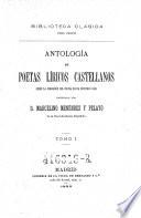 Antologia de poetas liricos castellanos