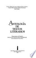 Antología de textos literarios