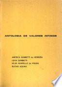Antología de valores íntimos