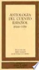 Antología del cuento español, 1900-1939
