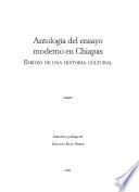 Antología del ensayo moderno en Chiapas