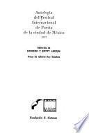 Antología del Festival Internacional de Poesía de la Ciudad de México, 1987