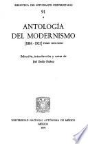 Antología del modernismo, 1884-1921