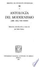 Antología del modernismo, 1884-1921