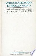 Antología del poema en prosa en México