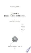 Antologia della critica letteraria: La civiltà comunale