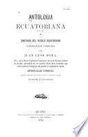 Antología ecuatoriana