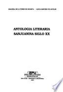 Antologia literaria sanjuanina siglo XX